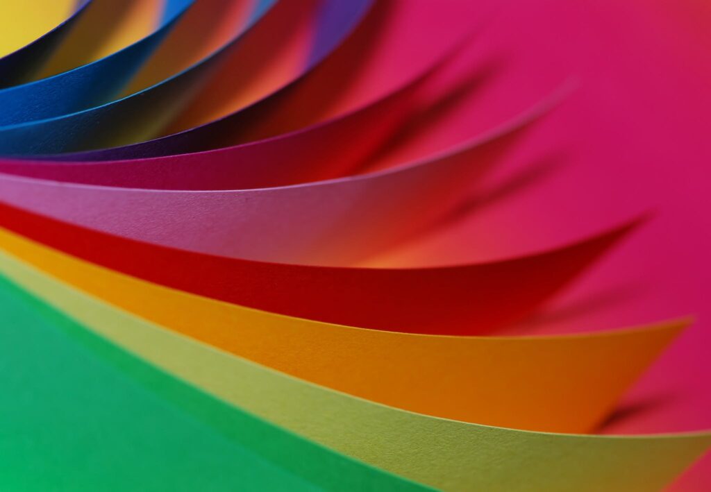 Close Up Photography of Different Type of Colors of Paper - numbers and colors numerology
