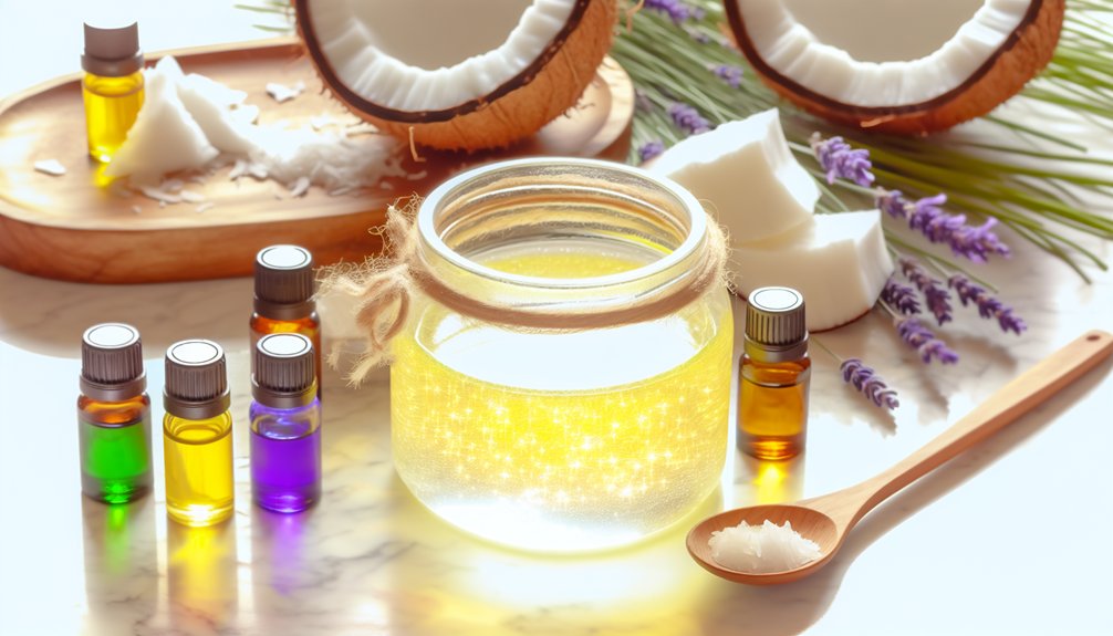 aromatherapy with coconut oil