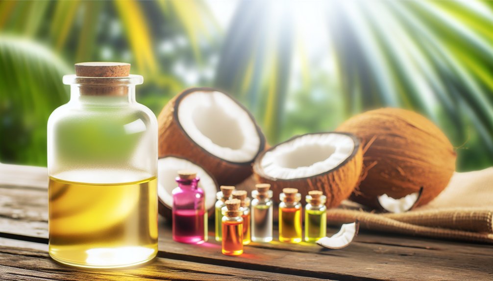 coconut oil essential oil blend