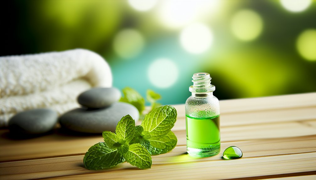 refreshing minty aroma oil